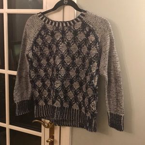 Dark Blue Banana Republic Knit Sweater